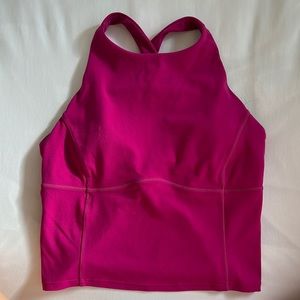Lululemon Key to Balance Tank Top in Ripened Raspberry. Size 6